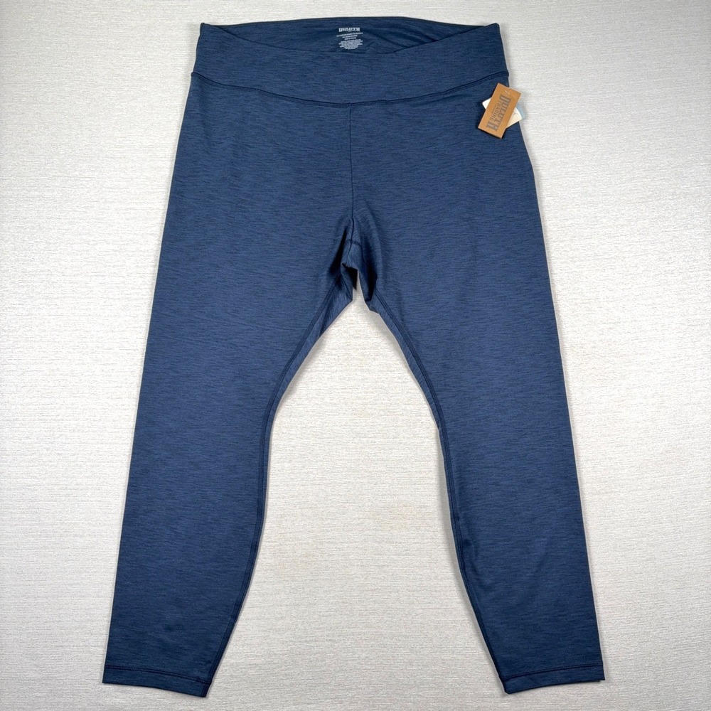 Duluth Plus Noga Stretch Tight Legging Womens Size 2X Blue Heather NEW